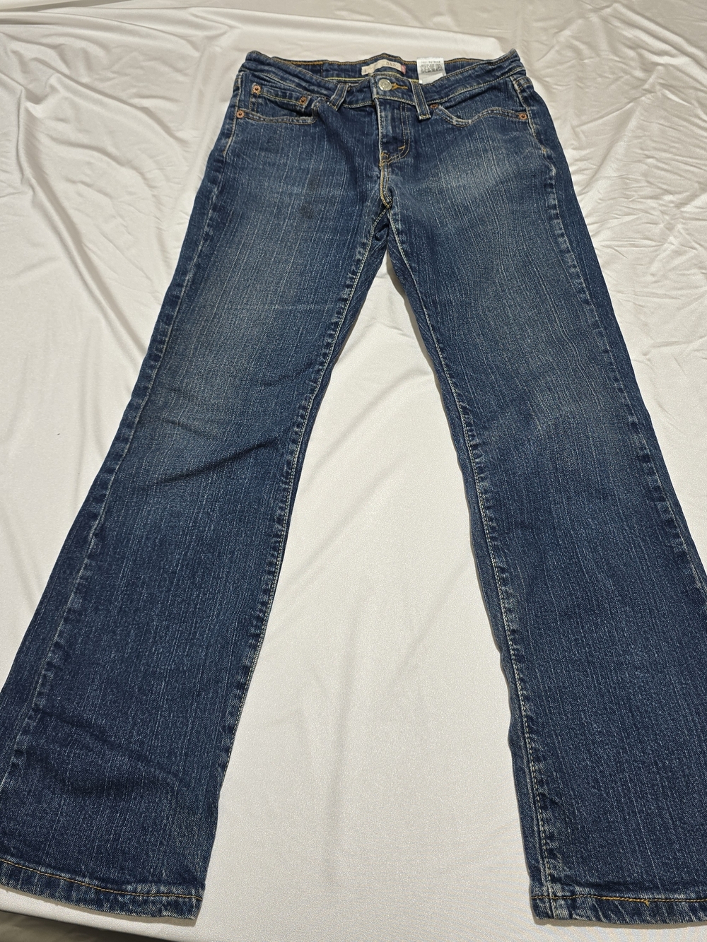 Levi's 515 Womens Bootcut Blue Denim Jeans